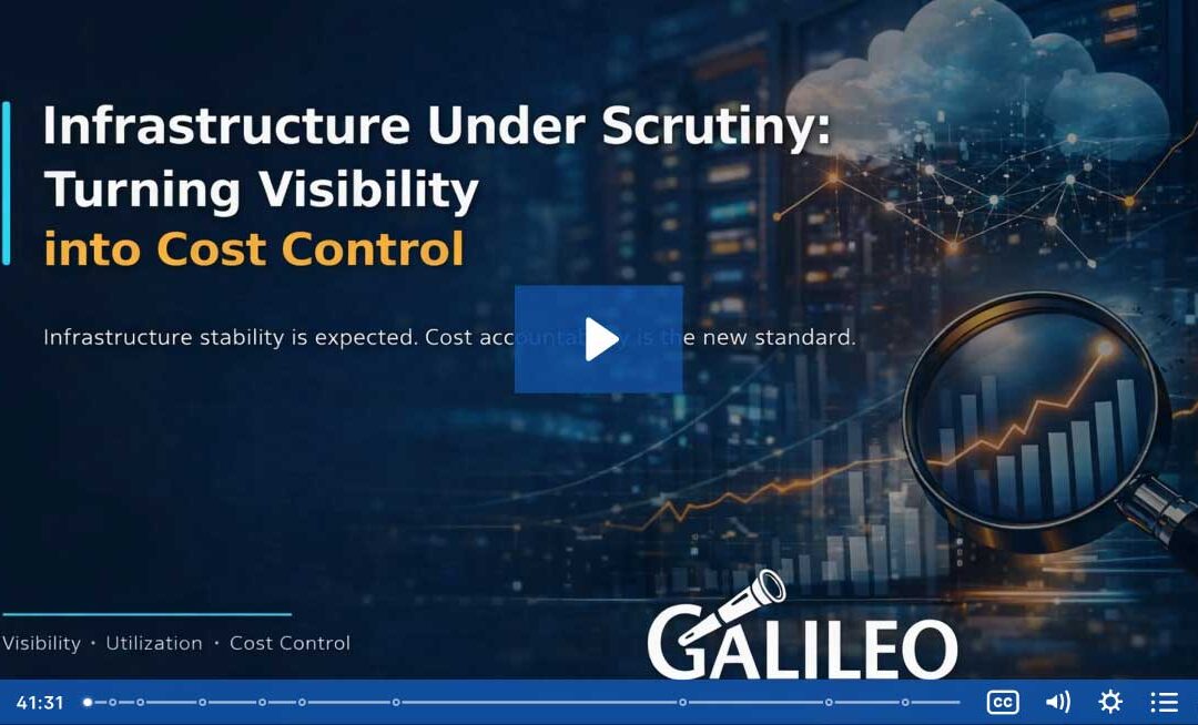 Infrastructure Under Scrutiny: Turning Visibility into Cost Control