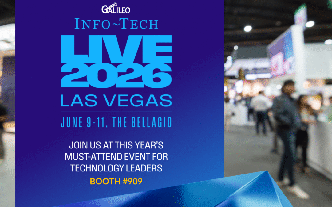 Galileo to Exhibit at Info-Tech LIVE 2026 in Las Vegas