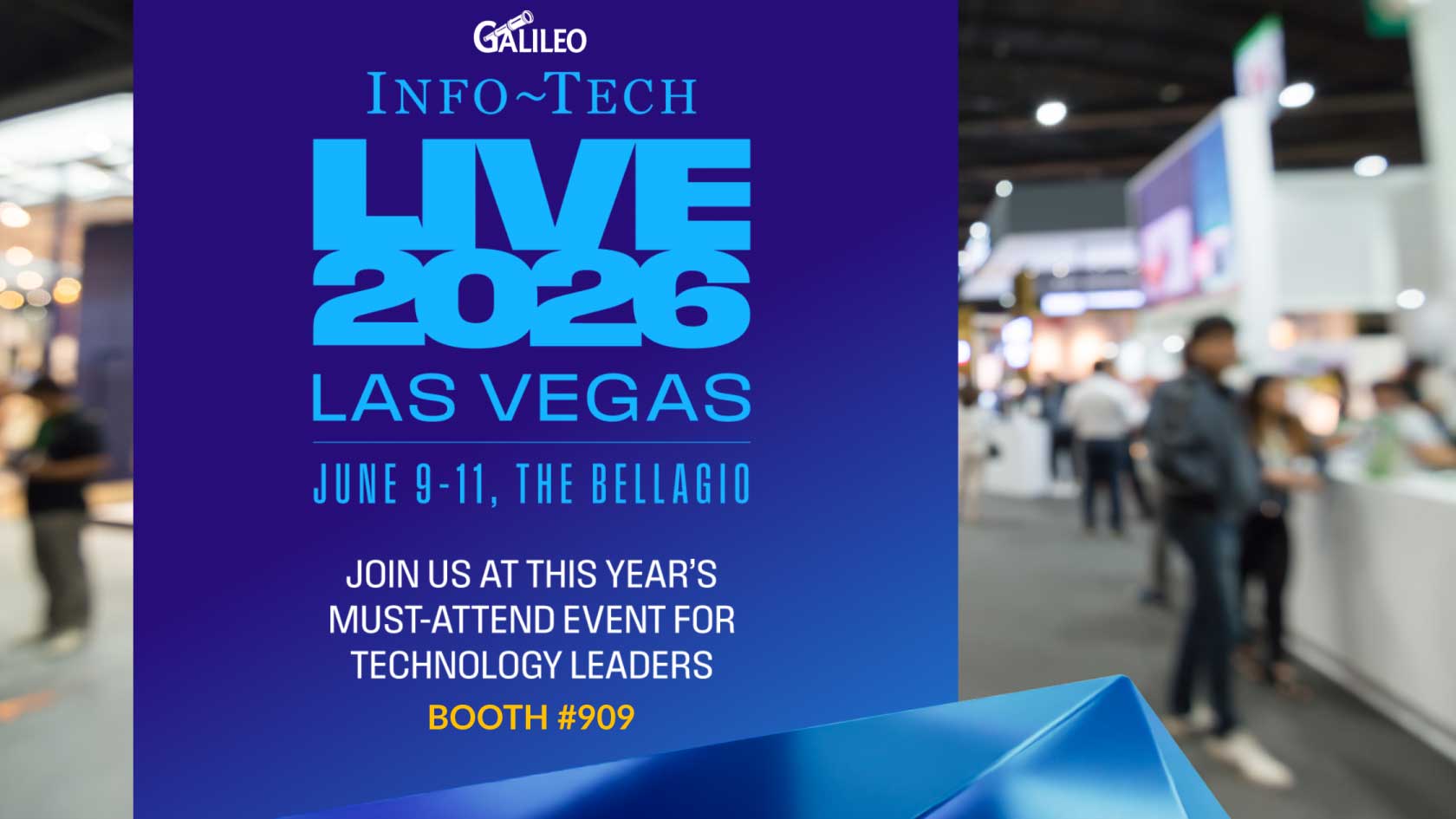 Galileo to Exhibit at Info-Tech LIVE 2026 in Las Vegas